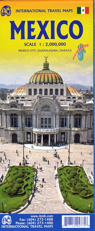 ITM Mexico | landkaart, autokaart 1:2.000.000 9781771294775 International Travel Maps Landkaarten en wegenkaarten Mexico (en de Maya-regio) ITM Mexico | landkaart, autokaart 1:2.000.000 9781771294775 International Travel Maps Landkaarten en wegenkaarten Mexico (en de Maya-regio)