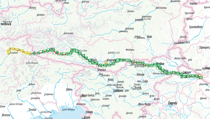 Bikeline Drau-Radweg (Kärnten) | fietsgids 9783711101617 Esterbauer Bikeline Fietsgidsen, Meerdaagse fietsvakanties Karinthië Bikeline Drau-Radweg (Kärnten) | fietsgids 9783711101617 Esterbauer Bikeline Fietsgidsen, Meerdaagse fietsvakanties Karinthië