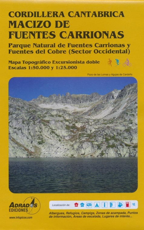 wandelkaart Macizo de Fuentes Carrionas 1:50.000 (Cordillera Cantábrica) 9788493317713 Adrados Wandelkaarten Picos de Europa wandelkaart Macizo de Fuentes Carrionas 1:50.000 (Cordillera Cantábrica) 9788493317713 Adrados Wandelkaarten Picos de Europa