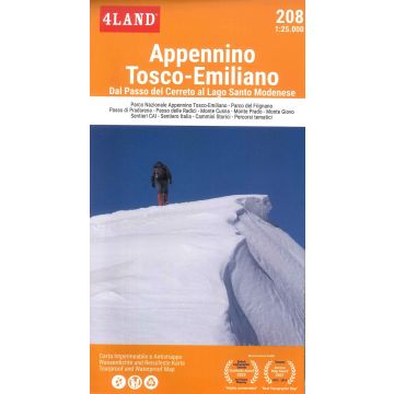 IM-208 Apennino-Tosco-Emiliano wandelkaart 1:25.000 9791280496201 Idea Montagna 4LAND Wandelkaarten Toscane, Florence IM-208 Apennino-Tosco-Emiliano wandelkaart 1:25.000 9791280496201 Idea Montagna 4LAND Wandelkaarten Toscane, Florence