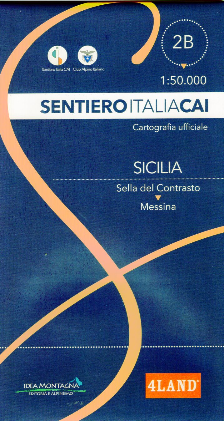 CAI Sentiero Italia-kaart n. 2B – SICILIË 1:50.000 9791280496379 Idea Montagna Meerdaagse wandelroutes, Wandelkaarten Sicilië CAI Sentiero Italia-kaart n. 2B – SICILIË 1:50.000 9791280496379 Idea Montagna Meerdaagse wandelroutes, Wandelkaarten Sicilië