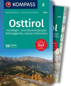 Kompass wandelgids Osttirol KP-5620 9783991216292  Kompass Kompass Wanderführer  Wandelgidsen Osttirol