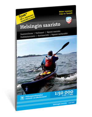 CAL-048  Helsingin saaristo wandelkaart omgeving Helsinki 1:50.000 9789186773496  Calazo Calazo Finland Zuid  Wandelkaarten, Watersportboeken Helsinki
