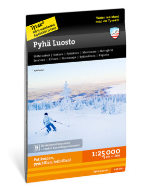 CAL-031  Pyhä Luosto1:25.000 9789188335685  Calazo Calazo Fins Lapland  Wandelkaarten Fins Lapland