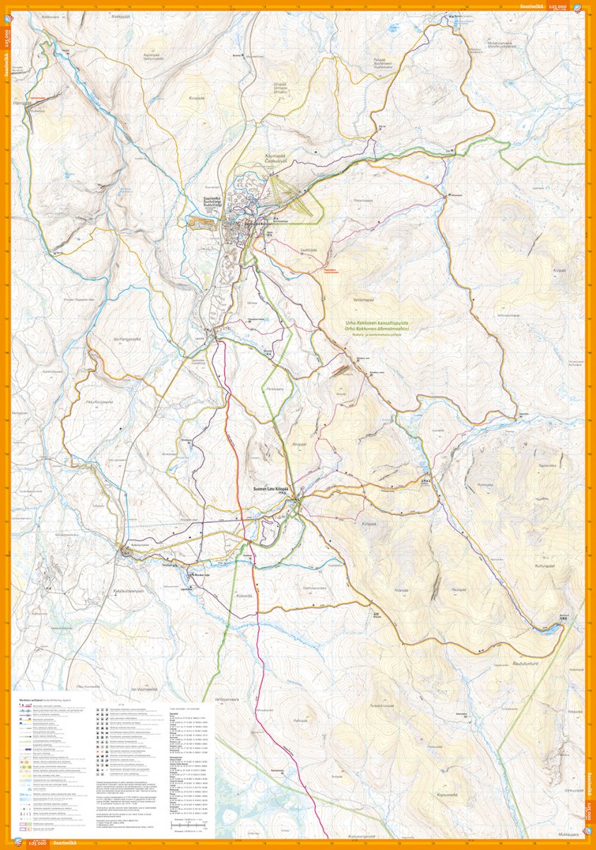 CAL-014 Saariselkä Hammastunturi wandelkaart 1:25.000 9789188335739 Calazo Calazo Fins Lapland Wandelkaarten Fins Lapland CAL-014 Saariselkä Hammastunturi wandelkaart 1:25.000 9789188335739 Calazo Calazo Fins Lapland Wandelkaarten Fins Lapland