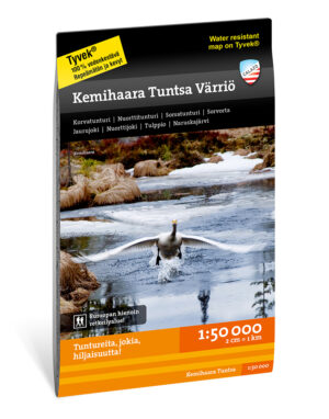 CAL-030 Kemihaara Tuntsa Värriö 1:50.000 9789188779007  Calazo Calazo Fins Lapland  Wandelkaarten Fins Lapland