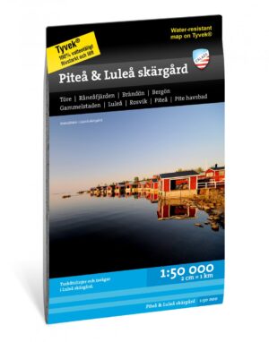 CAL-058  Luleå & Piteå skärgård wandelkaart 1:50.000 9789188779076  Calazo Calazo Zweeds Lapland  Wandelkaarten, Watersportboeken Zweeds-Lapland (Norrbottens Län)