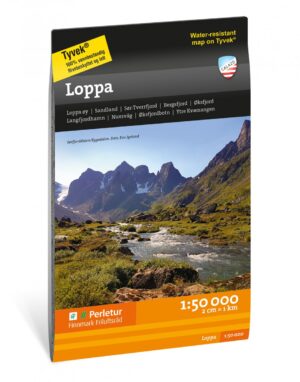 CAL-004 Loppa wandelkaart 1:50.000 9789188779564  Calazo Calazo Noorwegen noord  Wandelkaarten Noors Lapland
