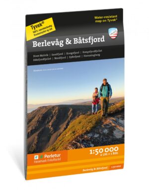CAL-003 Berlevåg & Båtsfjord wandelkaart 1:50.000 9789189079700  Calazo Calazo Noorwegen noord  Wandelkaarten Noors Lapland