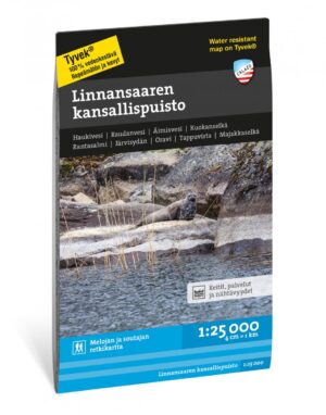 CAL-038  Linnansaaren kansallispuisto wandelkaart 1:25.000 9789189541283  Calazo Calazo Finland Zuid  Wandelkaarten, Watersportboeken Zuid-Finland en Midden-Finland