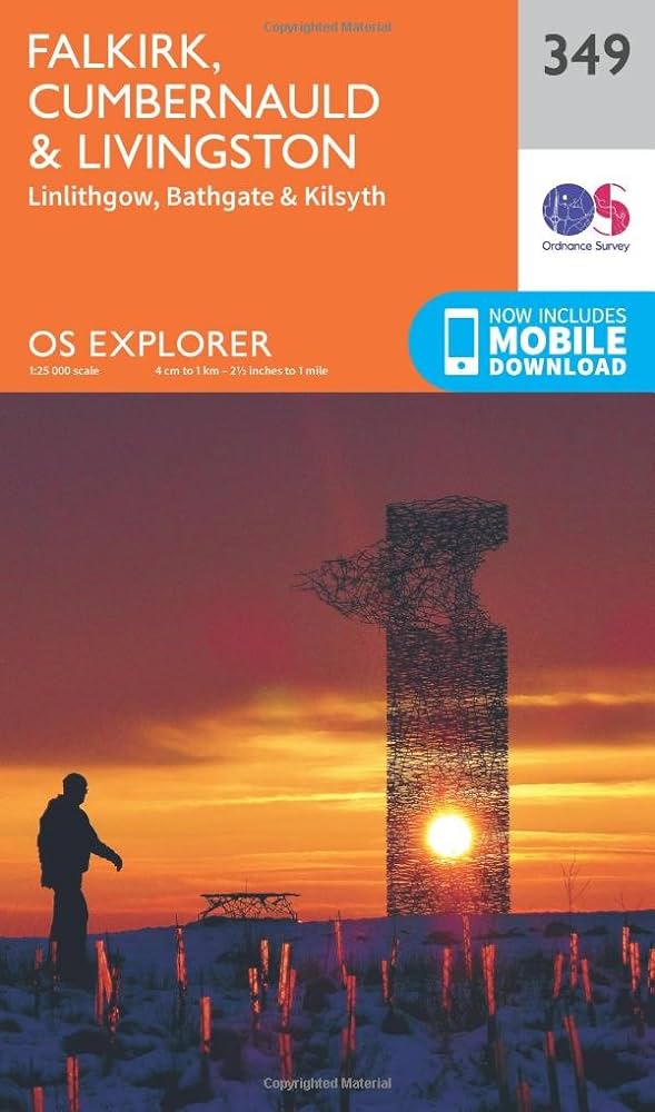 EXP-349 Falkirk / Cumbernauld / Livingston | wandelkaart 1:25.000 9780319246009 Ordnance Survey Explorer Maps 1:25t. Wandelkaarten Glasgow EXP-349 Falkirk / Cumbernauld / Livingston | wandelkaart 1:25.000 9780319246009 Ordnance Survey Explorer Maps 1:25t. Wandelkaarten Glasgow
