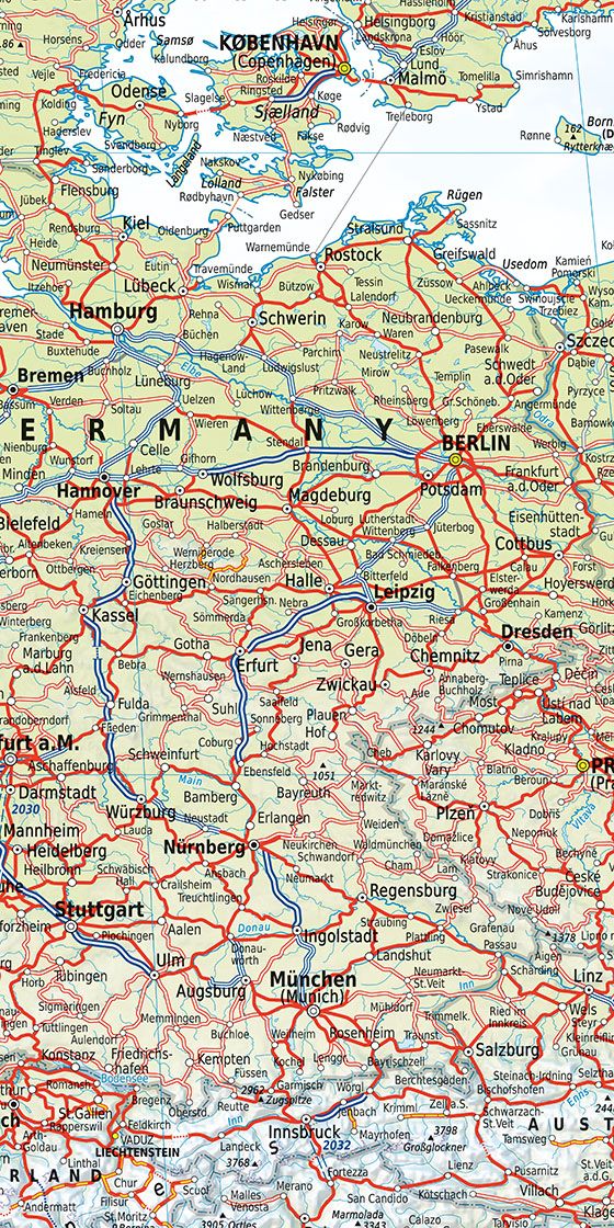 Railmap Europe | Europa Spoorwegenkaart 1:5.000.000 9783259001288 Kümmerly & Frey Landkaarten en wegenkaarten, Treingidsen en verhalen Europa Railmap Europe | Europa Spoorwegenkaart 1:5.000.000 9783259001288 Kümmerly & Frey Landkaarten en wegenkaarten, Treingidsen en verhalen Europa