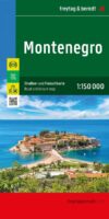 Montenegro | autokaart, wegenkaart 1:150.000 9783707922332  Freytag & Berndt   Landkaarten en wegenkaarten Montenegro