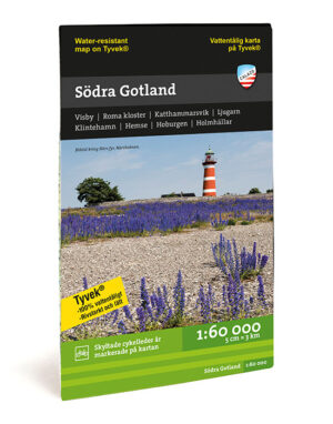 CAL-130 Södra Gotland | wandelkaart 1:60 000 9789186773427  Calazo Calazo Zweden zuid  Wandelkaarten Zuid-Zweden
