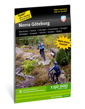 CAL-126  Norra Göteborg | wandelkaart 1:50.000 9789188335524  Calazo Calazo Zweden zuid  Wandelkaarten Zuid-Zweden