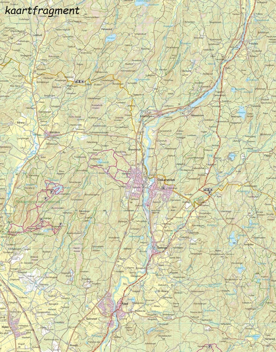 CAL-133 Södra Halland | wandelkaart 1:50.000 9789188335920 Calazo Calazo Zweden zuid Wandelkaarten Zuid-Zweden CAL-133 Södra Halland | wandelkaart 1:50.000 9789188335920 Calazo Calazo Zweden zuid Wandelkaarten Zuid-Zweden