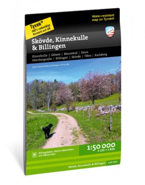 CAL-111  Skövde, Kinnekulle & Billingen | wandelkaart 1:50.000 9789188779175  Calazo Calazo Zweden zuid  Wandelkaarten Zuid-Zweden