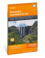 CAL-115  Hemsedal, Golsfjellet & Gol wandelkaart 1:50.000 9789189371651  Calazo Calazo Noorwegen zuid  Wandelkaarten Zuid-Noorwegen