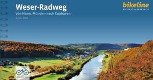 Bikeline Weser-Radweg | fietsgids * 9783711101259  Esterbauer Bikeline  Fietsgidsen Bremen, Ems, Weser, Hannover & overig Niedersachsen
