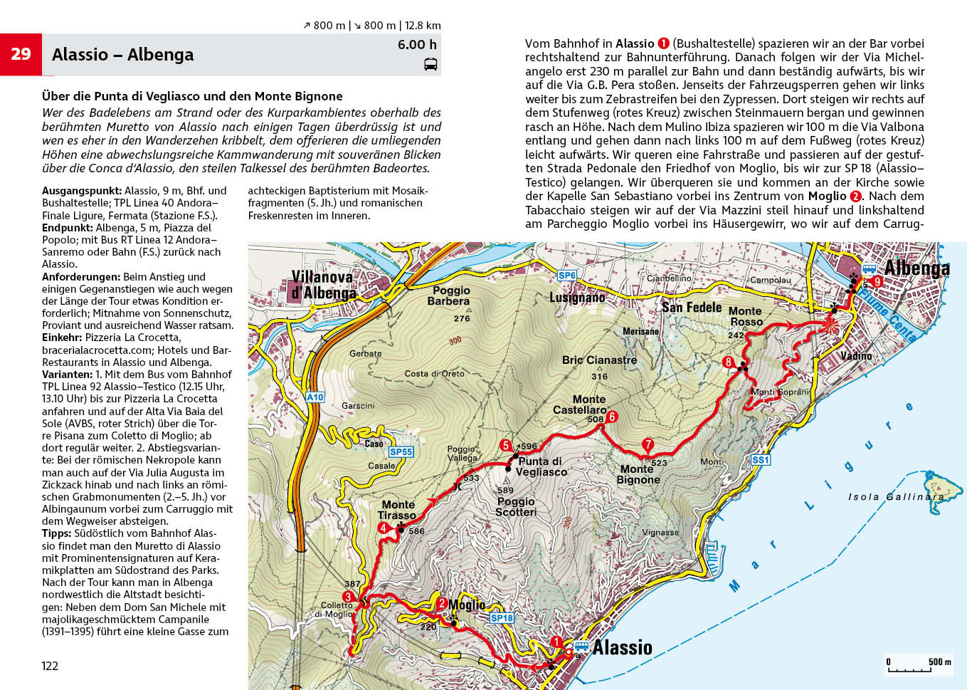 wandelgids Italienische Riviera Rother Wanderführer 9783763345663 Bergverlag Rother RWG Wandelgidsen Genua, Cinque Terre (Ligurië) wandelgids Italienische Riviera Rother Wanderführer 9783763345663 Bergverlag Rother RWG Wandelgidsen Genua, Cinque Terre (Ligurië)