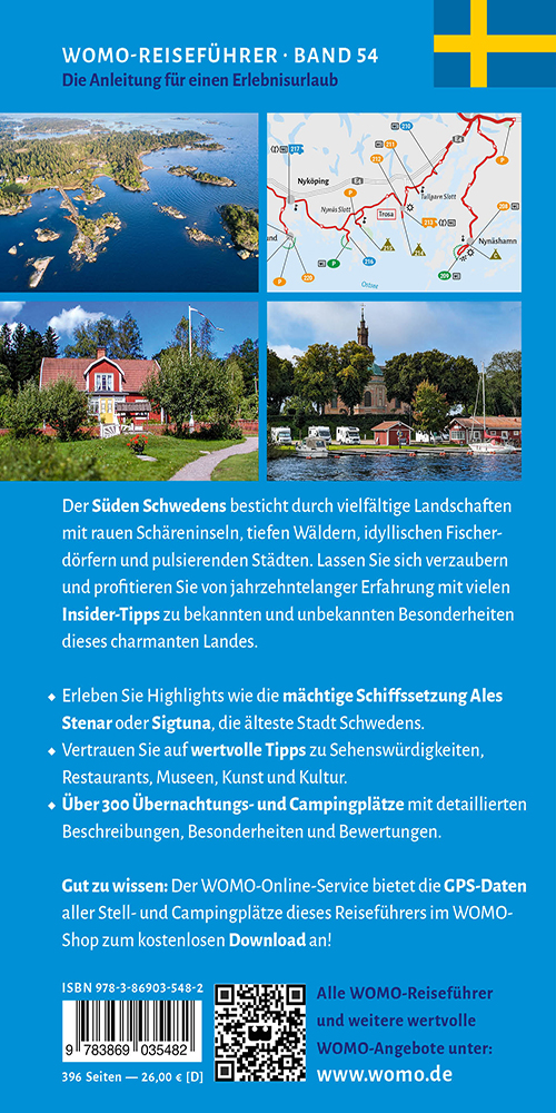 campergids Zweden - Zuid | Schweden - der Süden 9783869035482 Womo mit dem Wohnmobil Op reis met je camper, Reisgidsen Zuid-Zweden campergids Zweden - Zuid | Schweden - der Süden 9783869035482 Womo mit dem Wohnmobil Op reis met je camper, Reisgidsen Zuid-Zweden