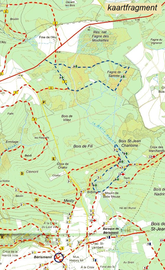 wandelkaart Ourthe Supérieure 1:25.000 9789462356399 NGI / VVV NGI / VVV wandelkaarten Wandelkaarten Wallonië (Ardennen) wandelkaart Ourthe Supérieure 1:25.000 9789462356399 NGI / VVV NGI / VVV wandelkaarten Wandelkaarten Wallonië (Ardennen)