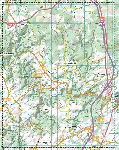 wandelkaart Ourthe Supérieure 1:25.000 9789462356399 NGI / VVV NGI / VVV wandelkaarten Wandelkaarten Wallonië (Ardennen) wandelkaart Ourthe Supérieure 1:25.000 9789462356399 NGI / VVV NGI / VVV wandelkaarten Wandelkaarten Wallonië (Ardennen)