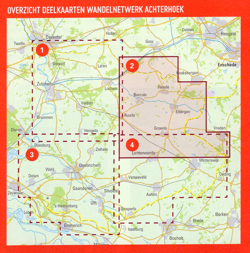WA-2 Noordoost Achterhoek | wandelkaart 1:25.000 WA2 Achterhoek Toerisme Wandelnetwerk Achterhoek Wandelkaarten Gelderse IJssel en Achterhoek WA-2 Noordoost Achterhoek | wandelkaart 1:25.000 WA2 Achterhoek Toerisme Wandelnetwerk Achterhoek Wandelkaarten Gelderse IJssel en Achterhoek