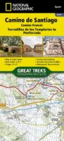 wandelatlas Santiago deel 3: Terradillos de los Templarios to Ponferrada 1/50 9781566959216  National Geographic   Santiago de Compostela, Wandelkaarten Santiago de Compostela, de Spaanse routes