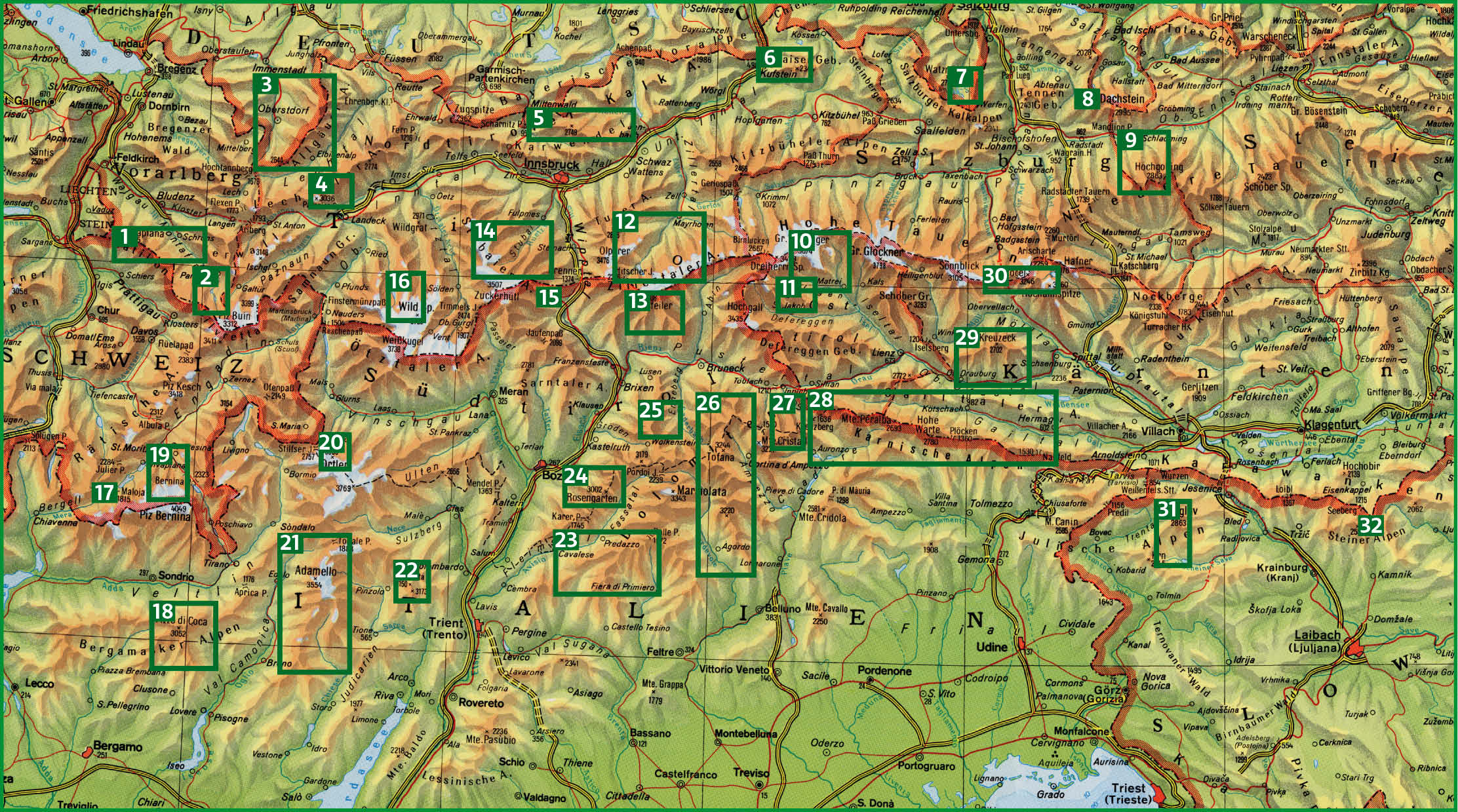 wandelgids Hüttentrekking Band 1: Ostalpen | Rother Selection 9783763334292 Bergverlag Rother Rother Selection Meerdaagse wandelroutes, Wandelgidsen Oostenrijk wandelgids Hüttentrekking Band 1: Ostalpen | Rother Selection 9783763334292 Bergverlag Rother Rother Selection Meerdaagse wandelroutes, Wandelgidsen Oostenrijk