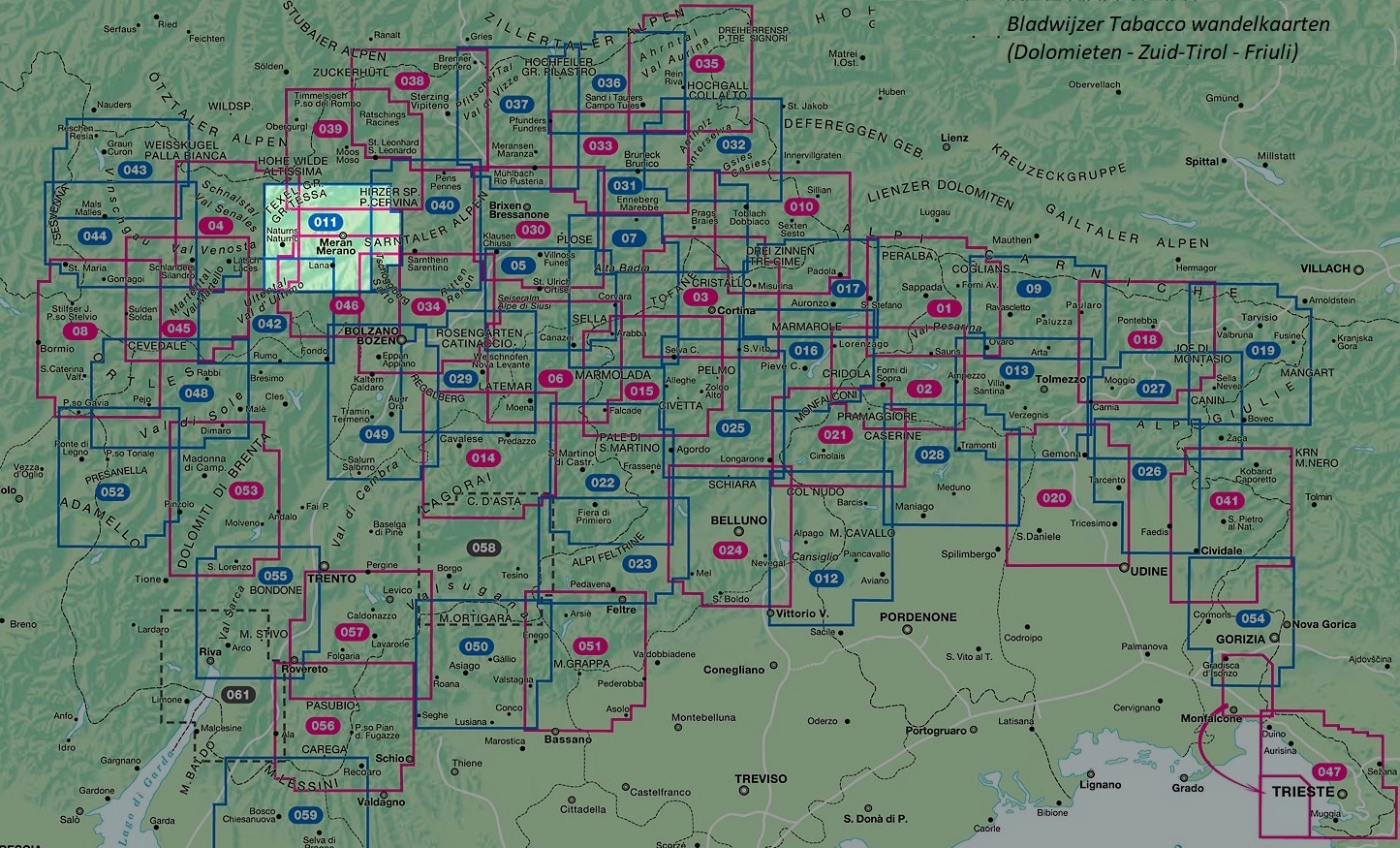 TAB-011 Merano e dintorni/Meran und Umgebung | Tabacco wandelkaart 9788883151835 Tabacco Tabacco 1:25.000 Wandelkaarten Zuid-Tirol, Dolomieten TAB-011 Merano e dintorni/Meran und Umgebung | Tabacco wandelkaart 9788883151835 Tabacco Tabacco 1:25.000 Wandelkaarten Zuid-Tirol, Dolomieten