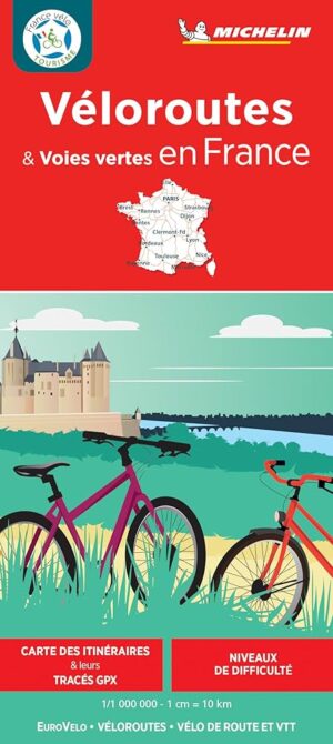 779  Michelin fietskaart Frankrijk 1:1.000.000 9782067266599  Michelin   Fietskaarten Frankrijk