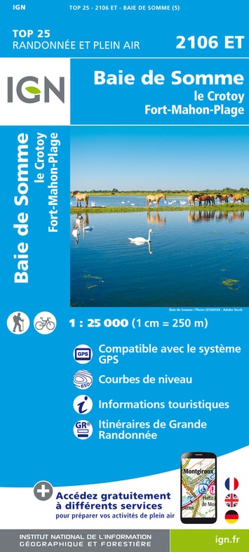 wandelkaart 2106ET Baie de Somme, Fort-Mahon-Plage 1:25.000 9782758553045 IGN IGN 25 Picardië & Nord Wandelkaarten Picardie, Nord wandelkaart 2106ET Baie de Somme, Fort-Mahon-Plage 1:25.000 9782758553045 IGN IGN 25 Picardië & Nord Wandelkaarten Picardie, Nord