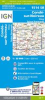 SB-1514 Condé-sur-Noireau, la Suisse Normande | wandelkaart 1:25.000 9782758553069  IGN IGN 25 Normandië  Wandelkaarten Normandië