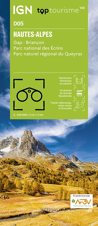 TCD-05 Hautes-Alpes | overzichtskaart / fietskaart 1:100.000 9782758553397 IGN TOP 100 Départemental Fietskaarten, Landkaarten en wegenkaarten Écrins, Queyras, Hautes Alpes TCD-05 Hautes-Alpes | overzichtskaart / fietskaart 1:100.000 9782758553397 IGN TOP 100 Départemental Fietskaarten, Landkaarten en wegenkaarten Écrins, Queyras, Hautes Alpes