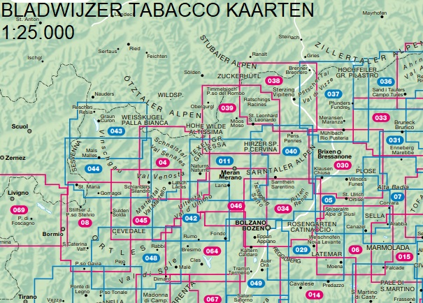 TAB-044 Val Venosta - Sesvenna | Tabacco wandelkaart 9788883151750 Tabacco Tabacco 1:25.000 Wandelkaarten Zuid-Tirol, Dolomieten TAB-044 Val Venosta - Sesvenna | Tabacco wandelkaart 9788883151750 Tabacco Tabacco 1:25.000 Wandelkaarten Zuid-Tirol, Dolomieten