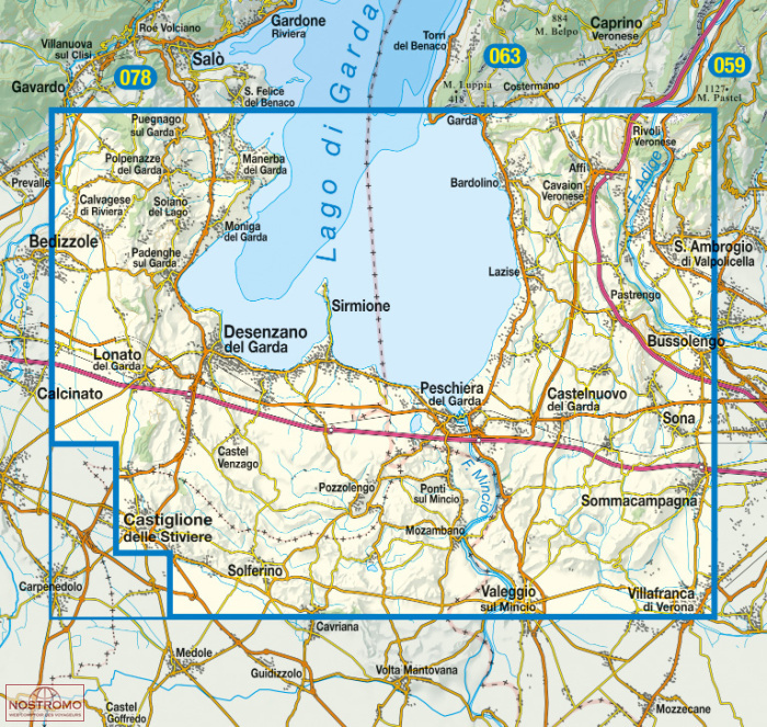 TAB-082 Basso Garda / Sirmione / Desenzano / Peschiera | Tabacco wandelkaart 9788883151934 Tabacco Tabacco 1:25.000 Wandelkaarten Gardameer TAB-082 Basso Garda / Sirmione / Desenzano / Peschiera | Tabacco wandelkaart 9788883151934 Tabacco Tabacco 1:25.000 Wandelkaarten Gardameer