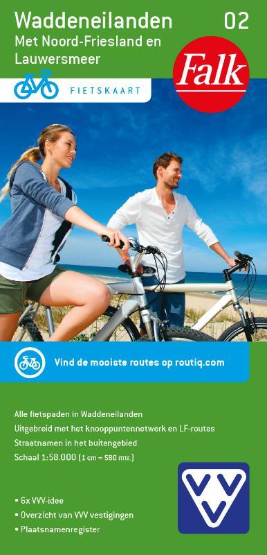 FFK-02 Waddeneilanden | VVV fietskaart 1:58.000 9789028705333 Falk Fietskaarten met Knooppunten Fietskaarten Waddeneilanden en Waddenzee FFK-02 Waddeneilanden | VVV fietskaart 1:58.000 9789028705333 Falk Fietskaarten met Knooppunten Fietskaarten Waddeneilanden en Waddenzee