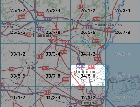 NGI-34/5-6 Tongeren | topografische wandelkaart 1:25.000 9789462355408 Nationaal Geografisch Instituut NGI Vlaanderen Wandelkaarten Wallonië (Ardennen) NGI-34/5-6 Tongeren | topografische wandelkaart 1:25.000 9789462355408 Nationaal Geografisch Instituut NGI Vlaanderen Wandelkaarten Wallonië (Ardennen)