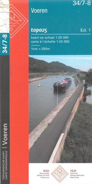 NGI-34/7-8 Visé, St.Martens-Voeren | topografische wandelkaart 1:25.000 9789462355415  Nationaal Geografisch Instituut NGI Vlaanderen  Wandelkaarten Wallonië (Ardennen)