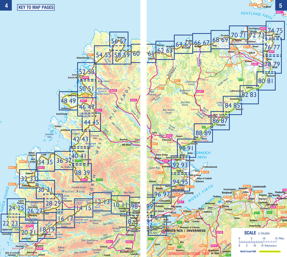 The North Coast 500 | wandelatlas / reisgids 9780008660635 A-Z Maps HarperCollins Reisgidsen, Wandelgidsen de Schotse Hooglanden (ten noorden van Glasgow / Edinburgh) The North Coast 500 | wandelatlas / reisgids 9780008660635 A-Z Maps HarperCollins Reisgidsen, Wandelgidsen de Schotse Hooglanden (ten noorden van Glasgow / Edinburgh)