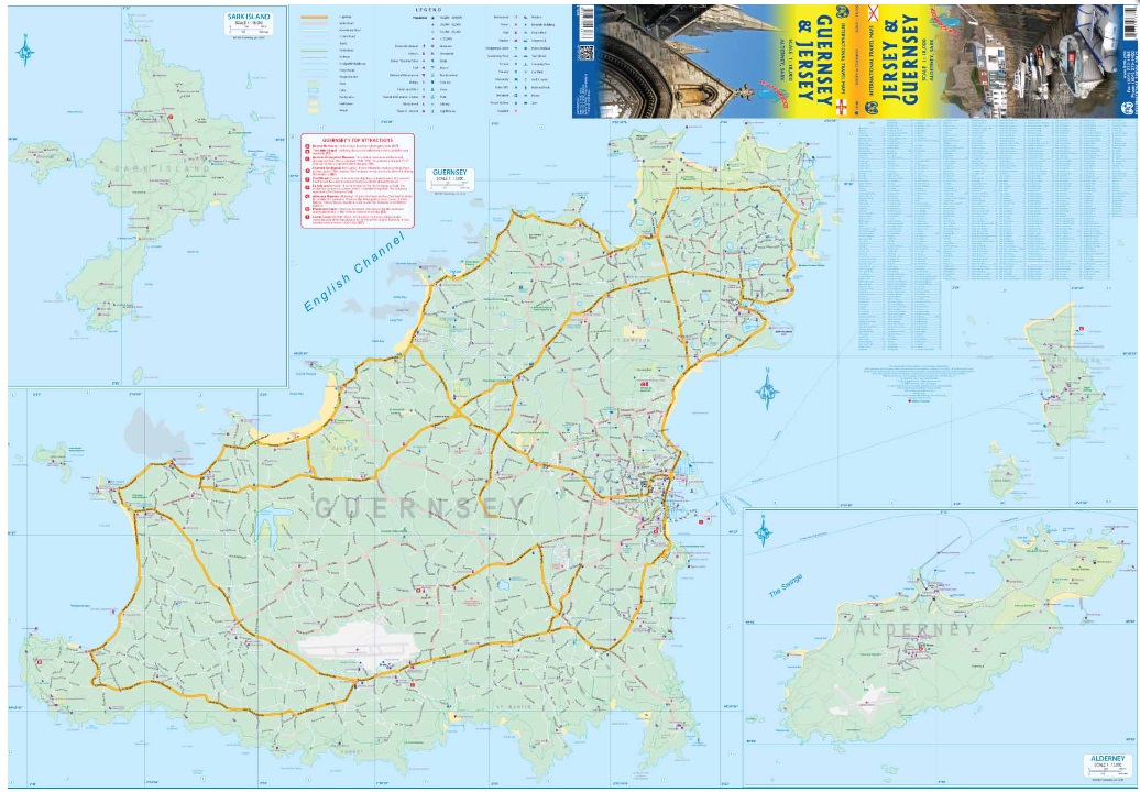 ITM Guernsey & Jersey | wandelkaart, autokaart 1:18.000 9781771293938 International Travel Maps Landkaarten en wegenkaarten, Wandelkaarten Kanaaleilanden ITM Guernsey & Jersey | wandelkaart, autokaart 1:18.000 9781771293938 International Travel Maps Landkaarten en wegenkaarten, Wandelkaarten Kanaaleilanden