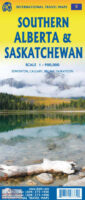 ITM Southern Alberta & Saskatchewan | landkaart, autokaart 1:900.000 9781771297332  International Travel Maps   Landkaarten en wegenkaarten Canadese Rocky Mountains, Toronto, Ontario & Canadese Midwest
