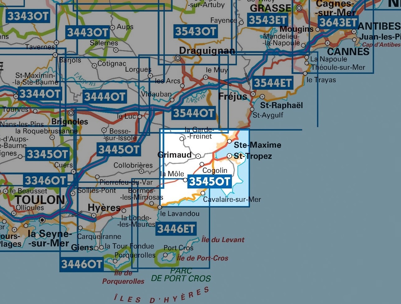 wandelkaart 3545OT St-Tropez, Ste-Maxime 1:25.000 9782758555995 IGN IGN 25 Côte-d'Azur, Var Wandelkaarten Côte d’Azur wandelkaart 3545OT St-Tropez, Ste-Maxime 1:25.000 9782758555995 IGN IGN 25 Côte-d'Azur, Var Wandelkaarten Côte d’Azur