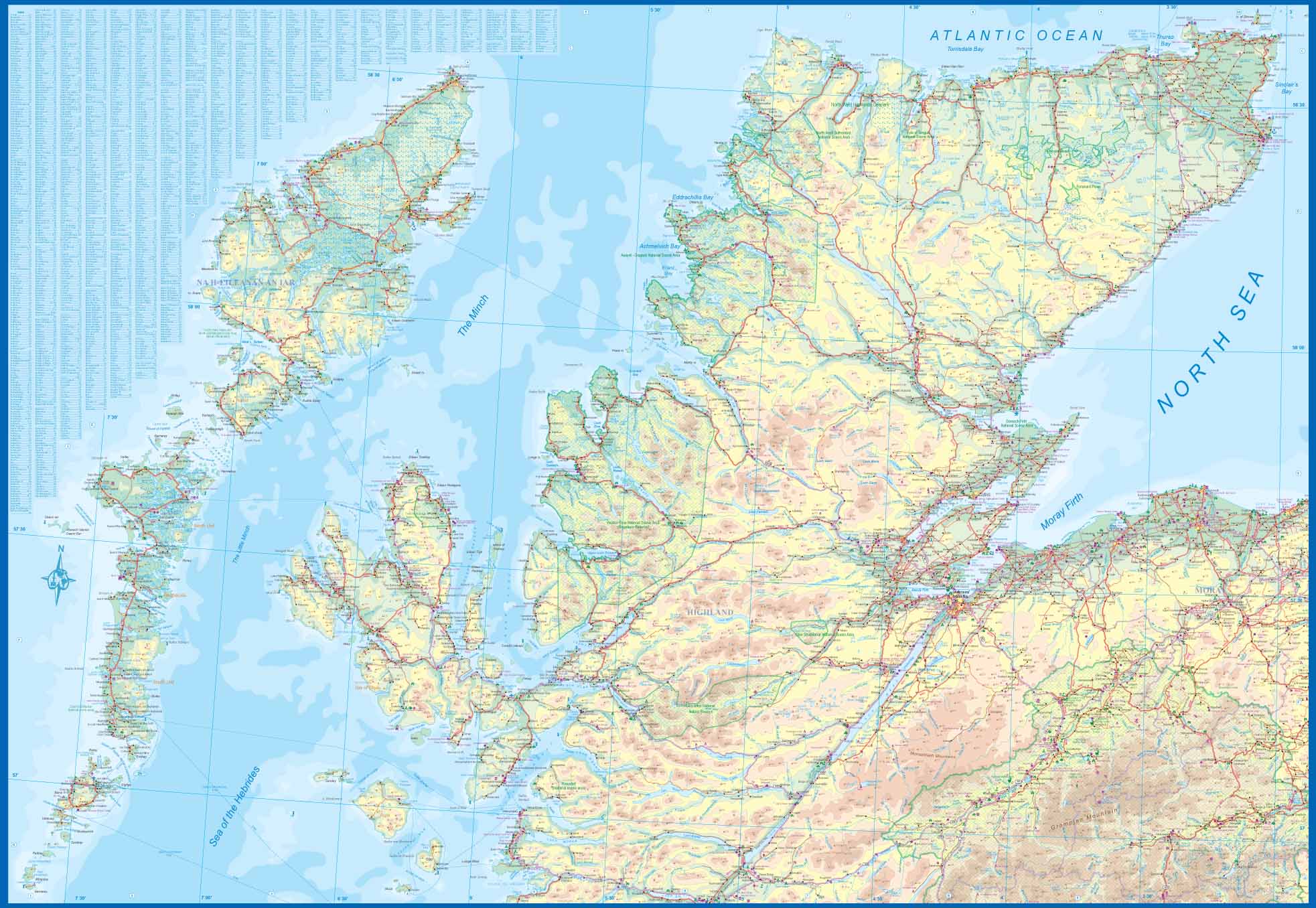 ITM Scotland Far North & Islands | wegen- en spoorwegenkaart 1:300.000 9781771297233 International Travel Maps Landkaarten en wegenkaarten Schotland ITM Scotland Far North & Islands | wegen- en spoorwegenkaart 1:300.000 9781771297233 International Travel Maps Landkaarten en wegenkaarten Schotland
