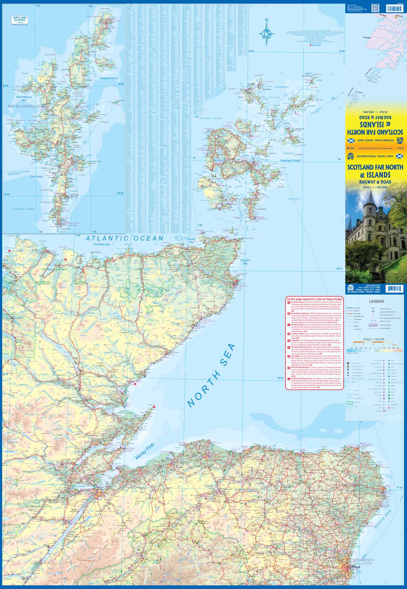 ITM Scotland Far North & Islands | wegen- en spoorwegenkaart 1:300.000 9781771297233 International Travel Maps Landkaarten en wegenkaarten Schotland ITM Scotland Far North & Islands | wegen- en spoorwegenkaart 1:300.000 9781771297233 International Travel Maps Landkaarten en wegenkaarten Schotland