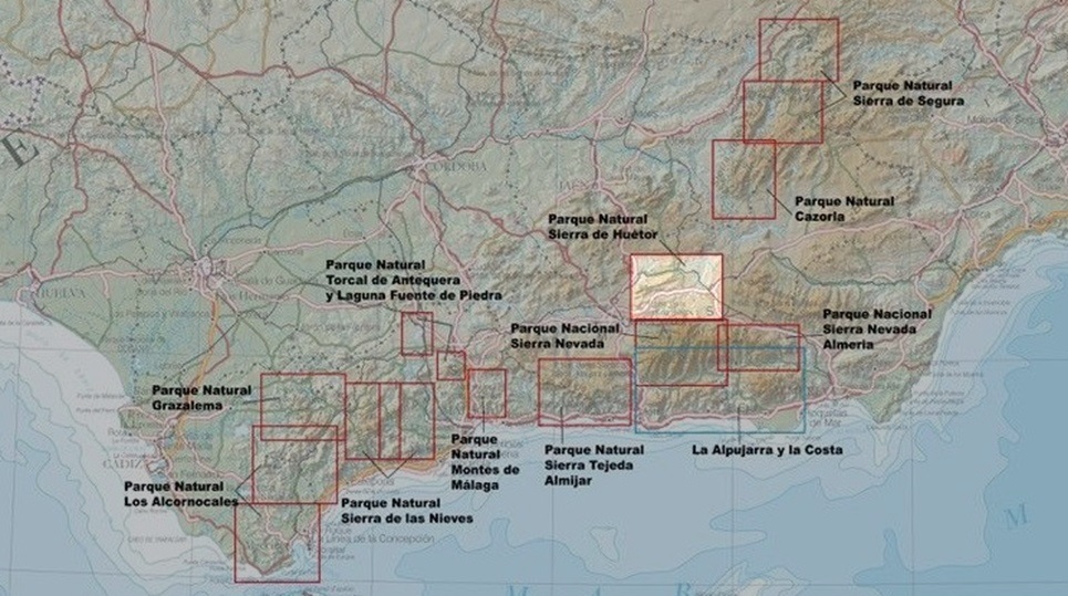 wandelkaart Sierra de Huétor Parque Natural 1:30.000 * 9788493795351 Penibetica Wandelkaarten Prov. Málaga & Granada, Grazalema, Sierra Nevada wandelkaart Sierra de Huétor Parque Natural 1:30.000 * 9788493795351 Penibetica Wandelkaarten Prov. Málaga & Granada, Grazalema, Sierra Nevada
