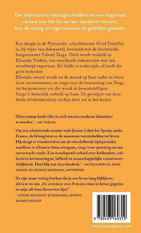 De stemmen van de Pamano | roman van Jaume Cabré 9789493169319 Jaume Cabré Meridiaan Reisverhalen & literatuur Pyreneeën en Baskenland De stemmen van de Pamano | roman van Jaume Cabré 9789493169319 Jaume Cabré Meridiaan Reisverhalen & literatuur Pyreneeën en Baskenland