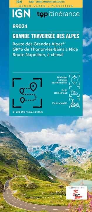 Route des Grandes Alpes | overzichtskaart / fietskaart Franse Alpen 9782758555384 IGN découverte des chemins Fietskaarten Zuidoost-Frankrijk Route des Grandes Alpes | overzichtskaart / fietskaart Franse Alpen 9782758555384 IGN découverte des chemins Fietskaarten Zuidoost-Frankrijk