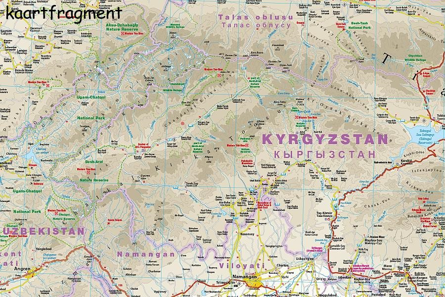 Kyrgyzstan (Kirgistan, Kirgizië) landkaart, wegenkaart 1:700.000 9783831774616 Reise Know-How Verlag WMP, World Mapping Project Landkaarten en wegenkaarten Zijderoute (de landen van de) Kyrgyzstan (Kirgistan, Kirgizië) landkaart, wegenkaart 1:700.000 9783831774616 Reise Know-How Verlag WMP, World Mapping Project Landkaarten en wegenkaarten Zijderoute (de landen van de)